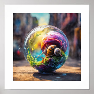 Snail World Poster