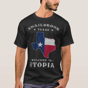 Snailbrook Texas  City of Utopia Along the Colorad T-Shirt