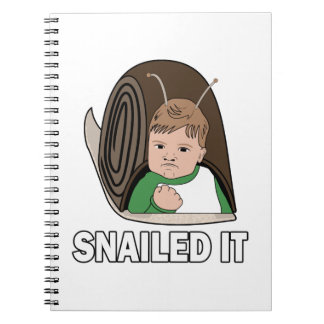 Snailed It Notebook