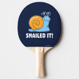 Snailed It Ping Pong Paddle