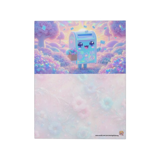 Snailmail Post Office Box Notepad (Rotated)