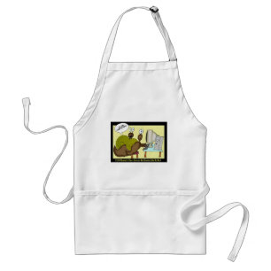 Snails Getting Email Funny Cartoon Gifts & Tees Standard Apron