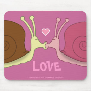Snails In Love Mousepad