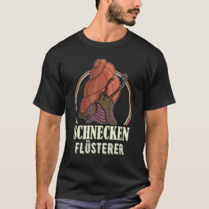 Snails Mollusc Garden Owner Biologist Slowly 1 T-Shirt