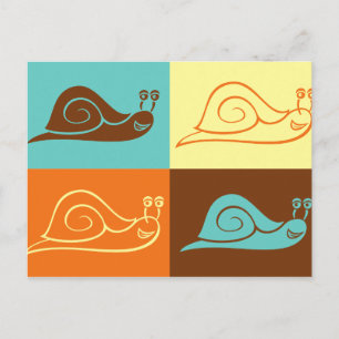 Snails Postcard