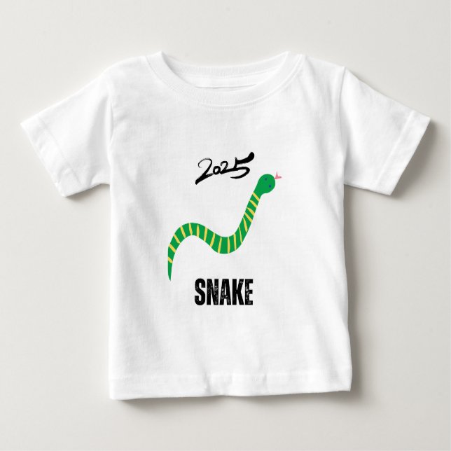 Snake 2025 baby T-Shirt (Front)