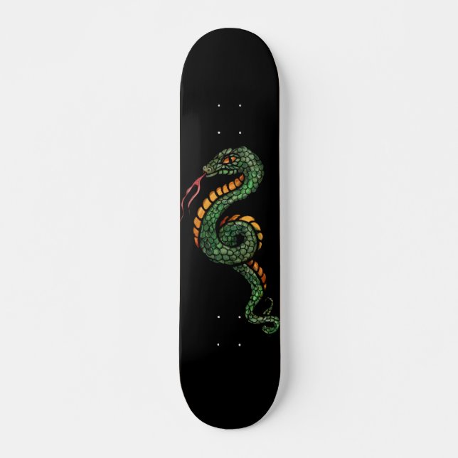 Snake Art Snakes                                   Skateboard (Front)
