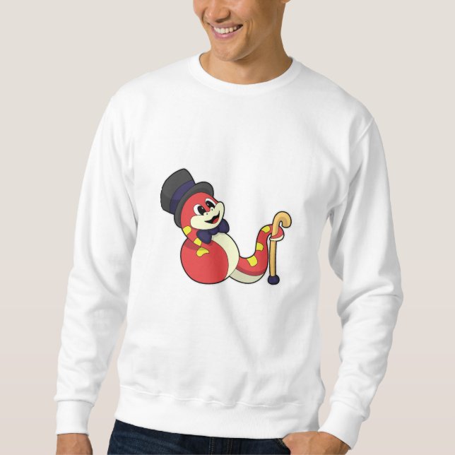Snake as Groom with Hat Sweatshirt (Front)