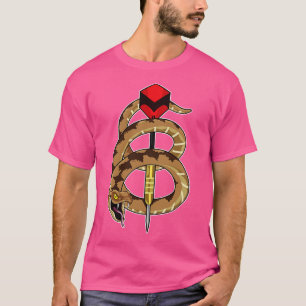Snake at Darts with Dart 1 T-Shirt
