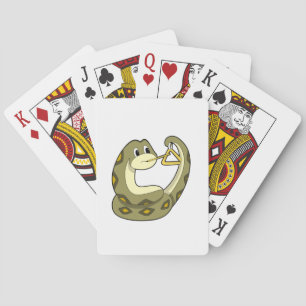 Snake at Music with Triangle.PNG Playing Cards