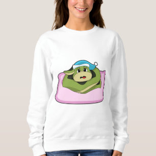 Snake at Sleeping with Nightcap Sweatshirt