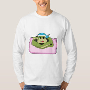 Snake at Sleeping with Nightcap T-Shirt