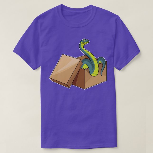 Snake Basket T-Shirt (Design Front)