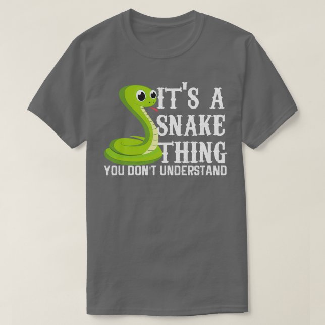 Snake Boa Constrictor  T-Shirt (Design Front)