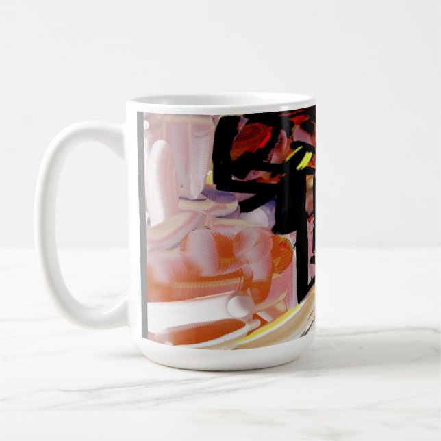 Snake cool  art coffee mug (Left)
