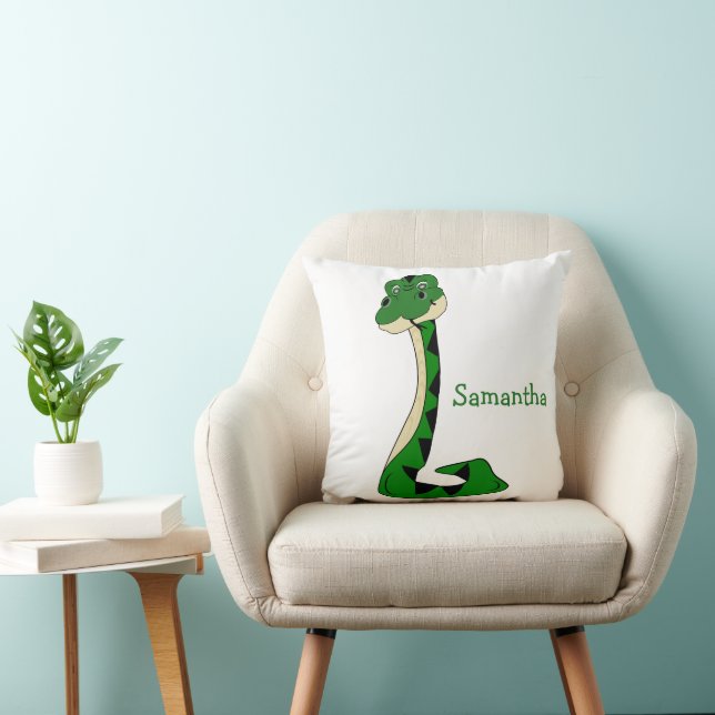 Snake Design Personalised Cushion (Chair)