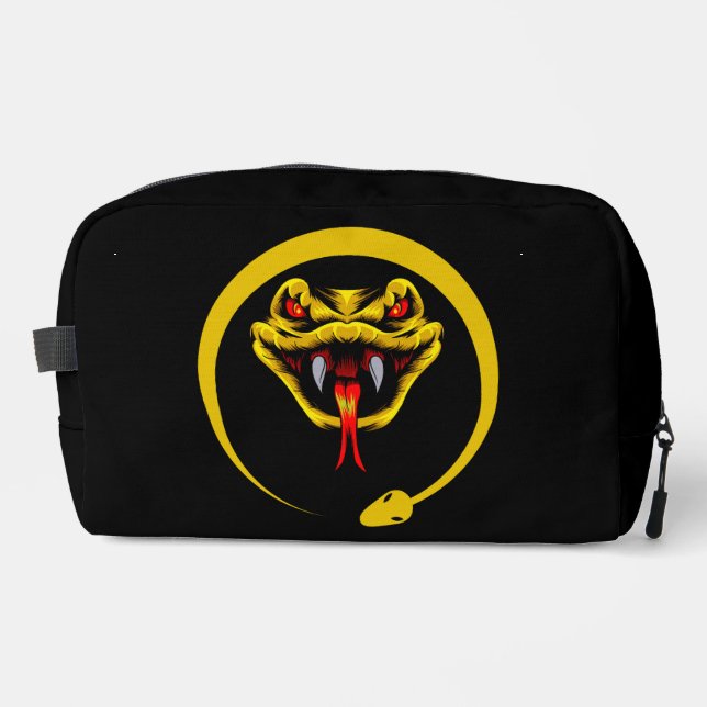 snake dopp kit (Front)