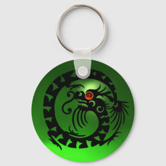 SNAKE DRAGON,white,red pink ruby,yellow topaz Key Ring