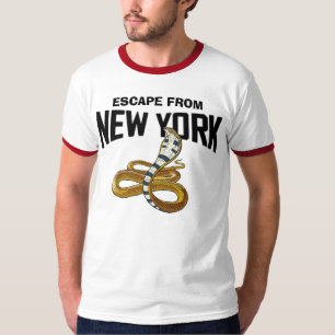 Snake escapes from new york tshirt