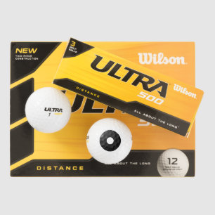 Snake eye golf balls