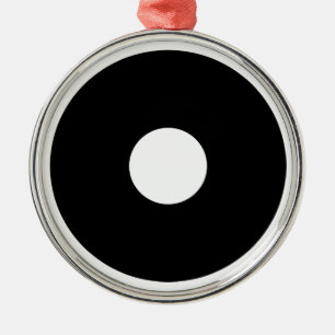 Snake eye metal tree decoration