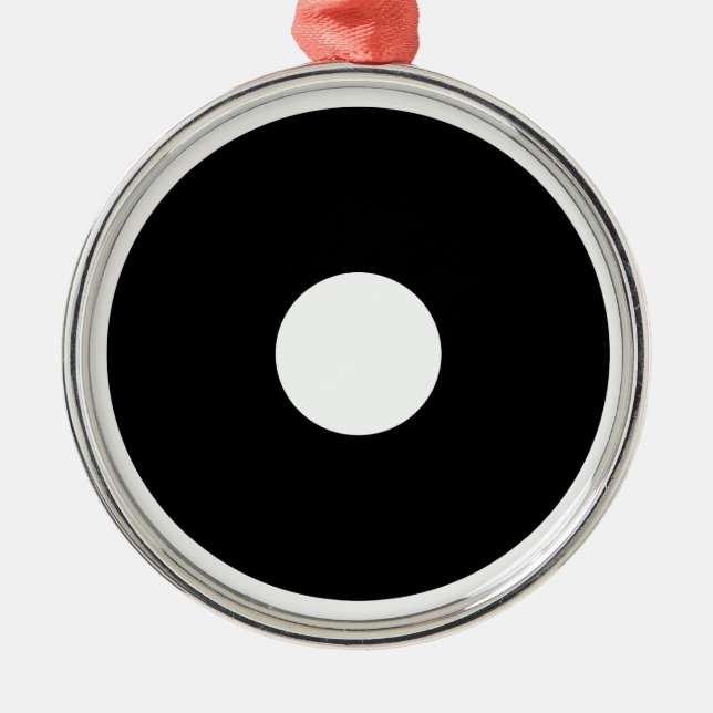 Snake eye metal tree decoration (Front)