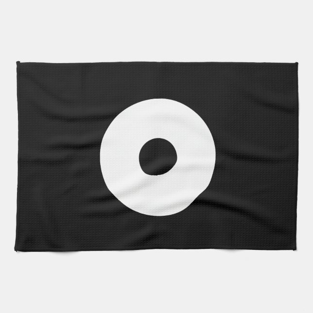 Snake eye tea towel (Horizontal)