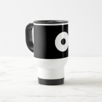 Snake eye travel mug