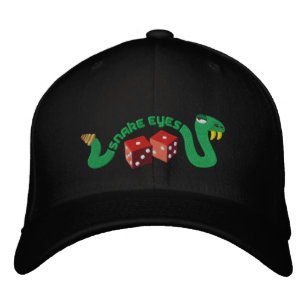 Snake Eyes Embroidered Hat