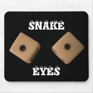 SNAKE EYES MOUSE PAD