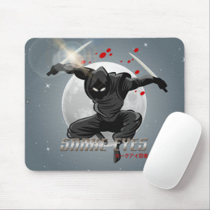 Snake Eyes Ninja Mouse Pad