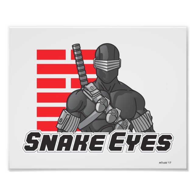 Snake Eyes Photo Print (Front)