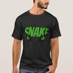 Snake Eyes T-Shirt Bold Snake Graphic