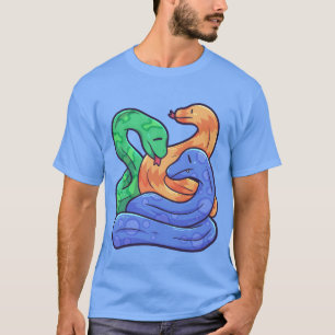 Snake Family Friends Reptile Cobra friends T-Shirt