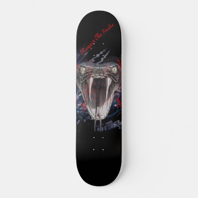 Snake Fangs Skateboard (Front)