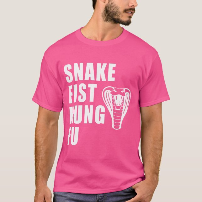 Snake Fist Kung Fu T-Shirt (Front)