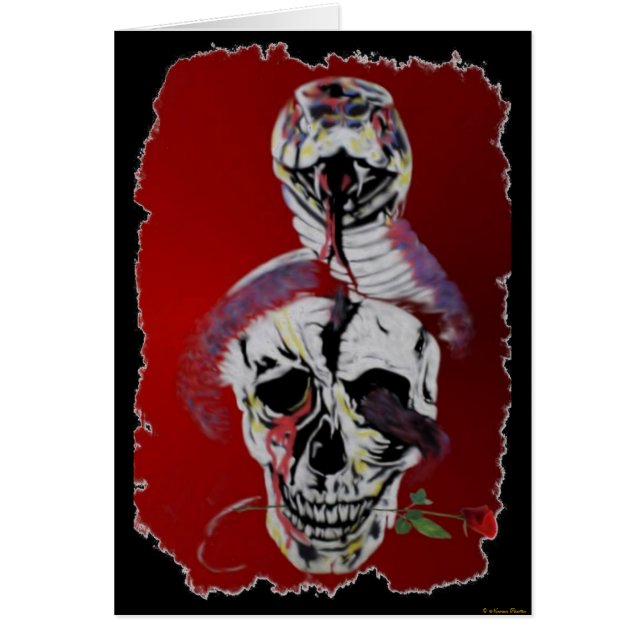 Snake Head Card (Front)