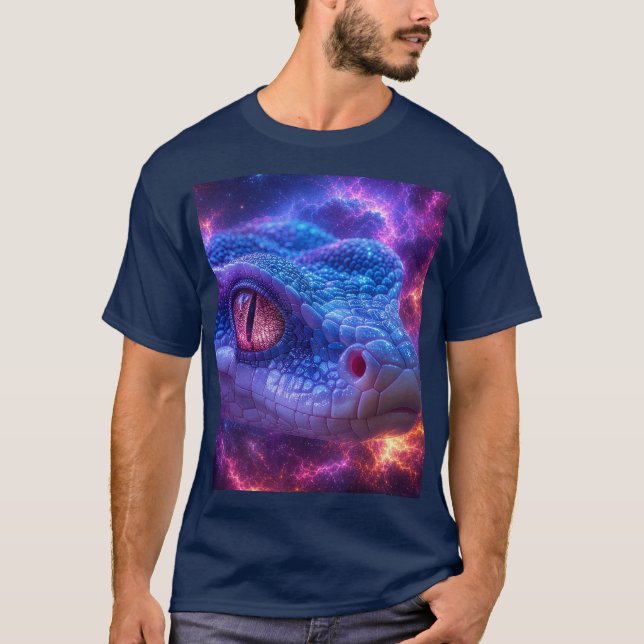 SNAKE IN SPACE T-Shirt (Front)