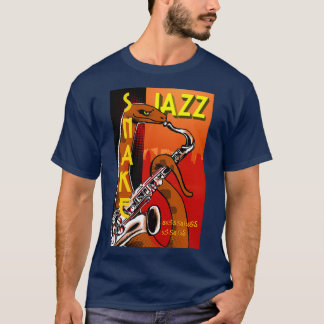 Snake Jazz Vintage T-Shirt