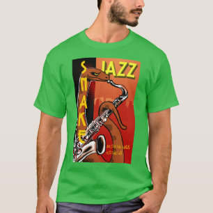 Snake Jazz Vintage T-Shirt