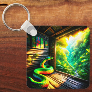 Snake Key Ring