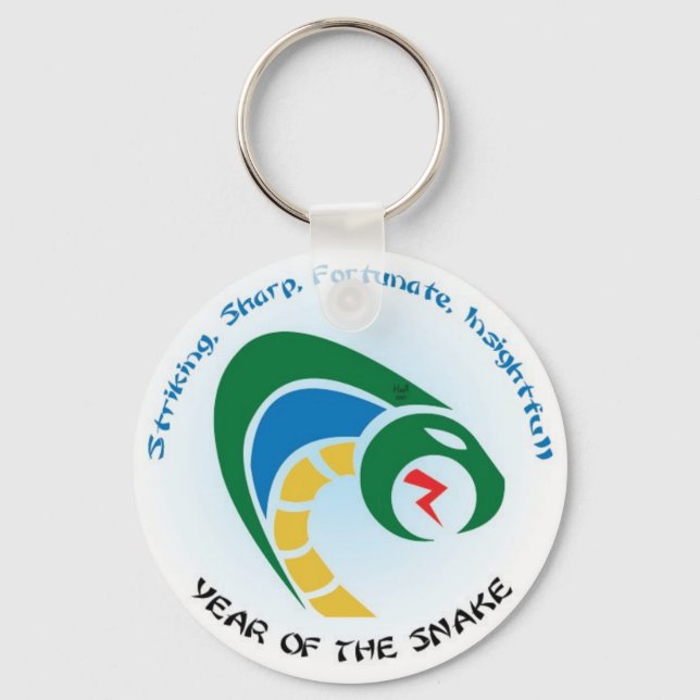 Snake Keys Key Ring (Front)