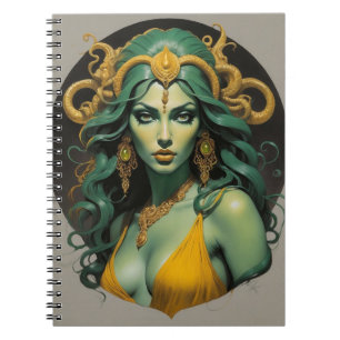 Snake Lady Enchanted Nights Notebook