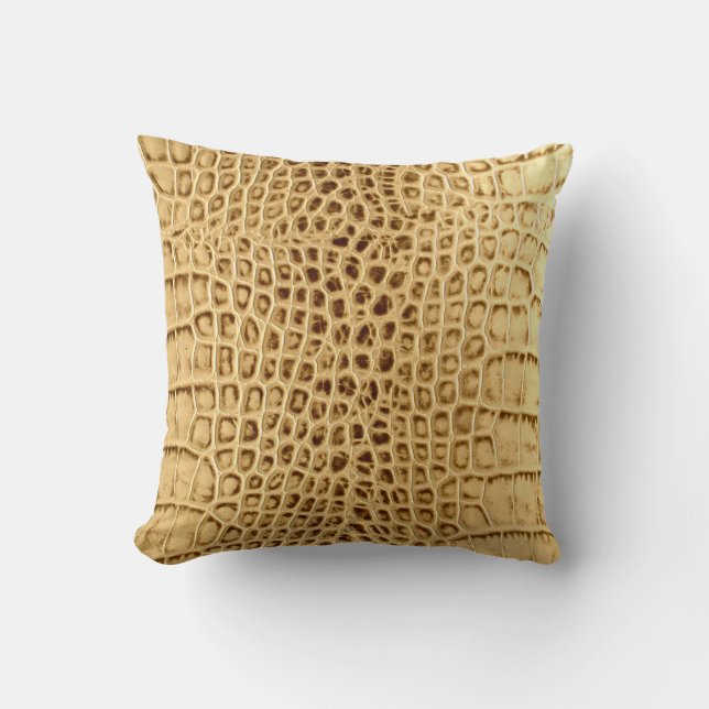 Snake Leather Cushion (Front)
