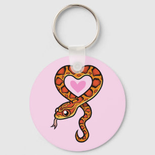 Snake Love Key Ring