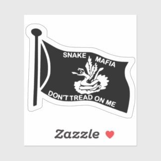 Snake Mafia Flag Sticker
