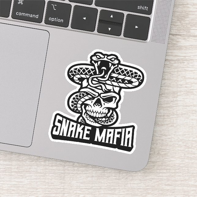 Snake Mafia Sticker (Detail)