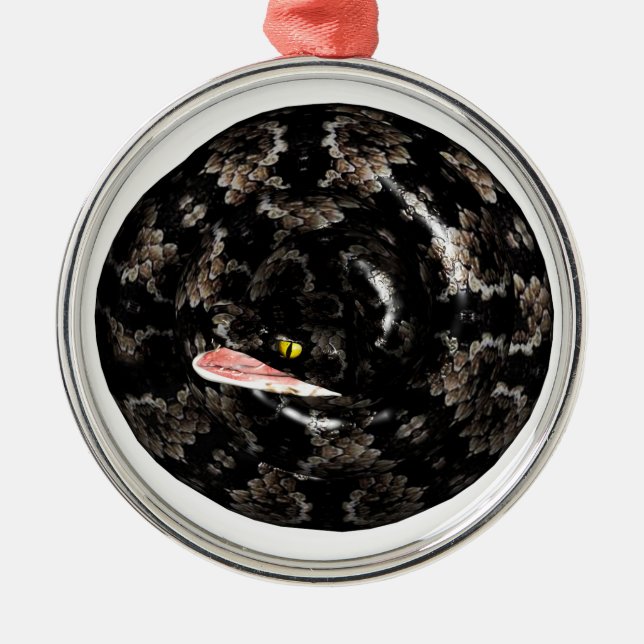 Snake Metal Tree Decoration (Front)