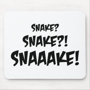Snake? Mouse Pad