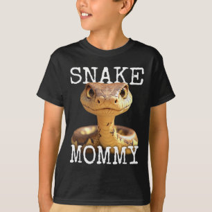 Snake Mummy Mama Snake Mother Mothers Day Mum Cute T-Shirt